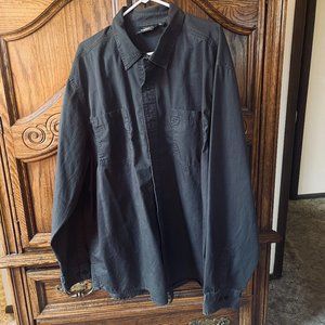 Black Harley Davidson Long Sleeve Button Down